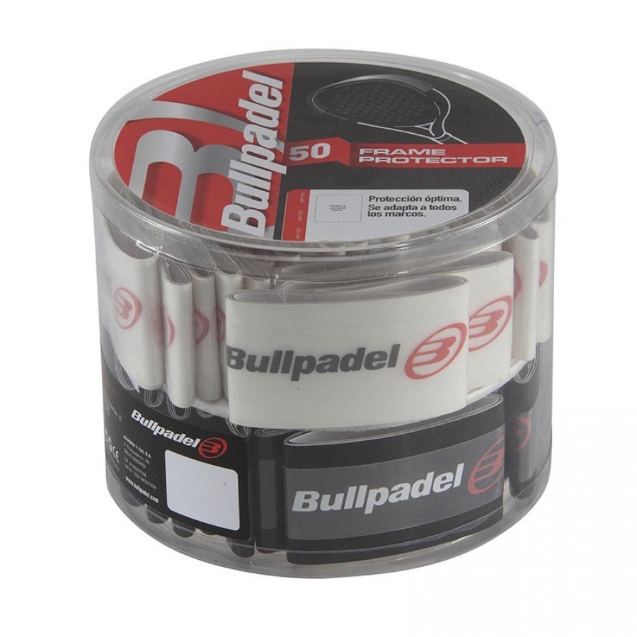 Protecteurs Bullpadel Frame Noir-Transparent 50 Unites  Offre - Pas cher