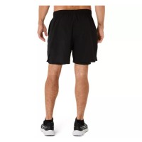Short Asics Core 2N1 7IN Negro Performance  Oferta + Barato