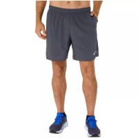 Short Asics Core 7IN Gris Oscuro  Offre - Pas cher