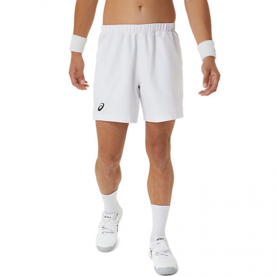 Calções Asics Court 7 Branco  Oferta + Barato