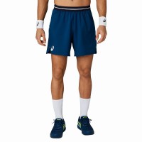 Short Asics Match 7 Azul Mako  Offre - Pas cher