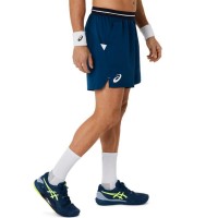 Short Asics Match 7 Azul Mako  Offre - Pas cher