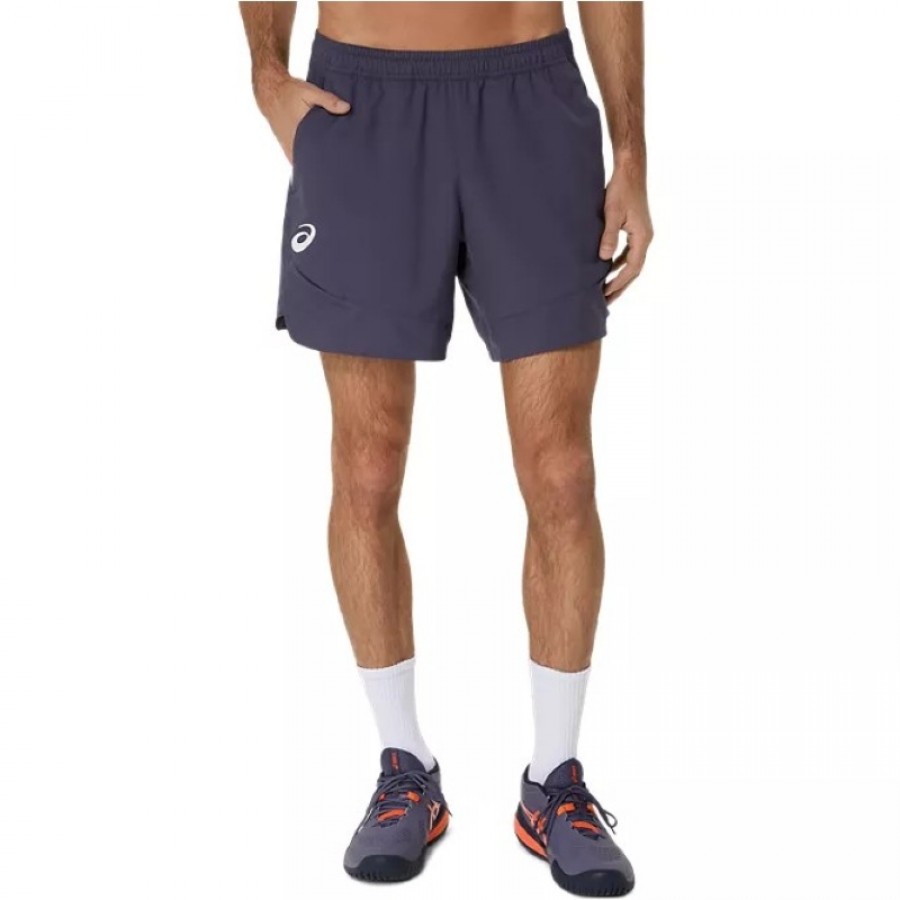 Short Asics Match 7In Azul Indigo  Oferta + Barato