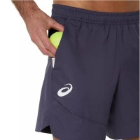 Short Asics Match 7In Azul Indigo  Oferta + Barato