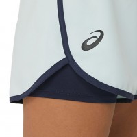 Short Asics Match Azul Mar Mujer  Offre - Pas cher