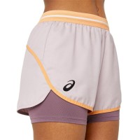 Short Asics Match Rosa Mujer  Oferta + Barato