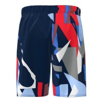 Badu New York 7 polegadas azul escuro vermelho Bidi shorts  Oferta + Barato