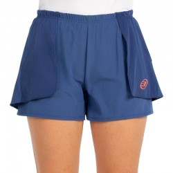 Short Bullpadel Chalan Azul Sombra Mujer
