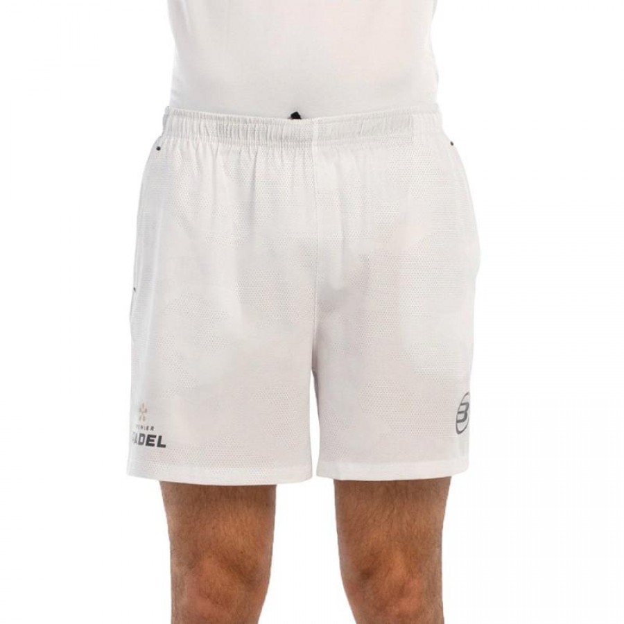 Short Bullpadel Premier Padel Bugle Blanc  Offre - Pas cher