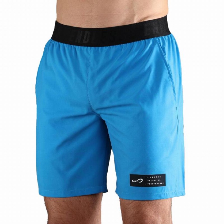 Short Endless Ace Iconic Azul II  Offre - Pas cher