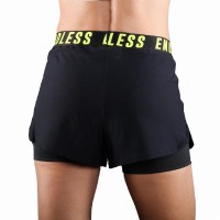 Court Endless Tech Iconic Negro Amarillo Mujer  Offre - Pas cher