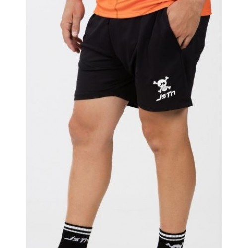 Short blanc juste dix Krop noir Logo Short blanc juste dix Krop noir Logo