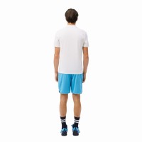 Short Lacoste Daniil Medvedev Azul Blanco  Oferta + Barato