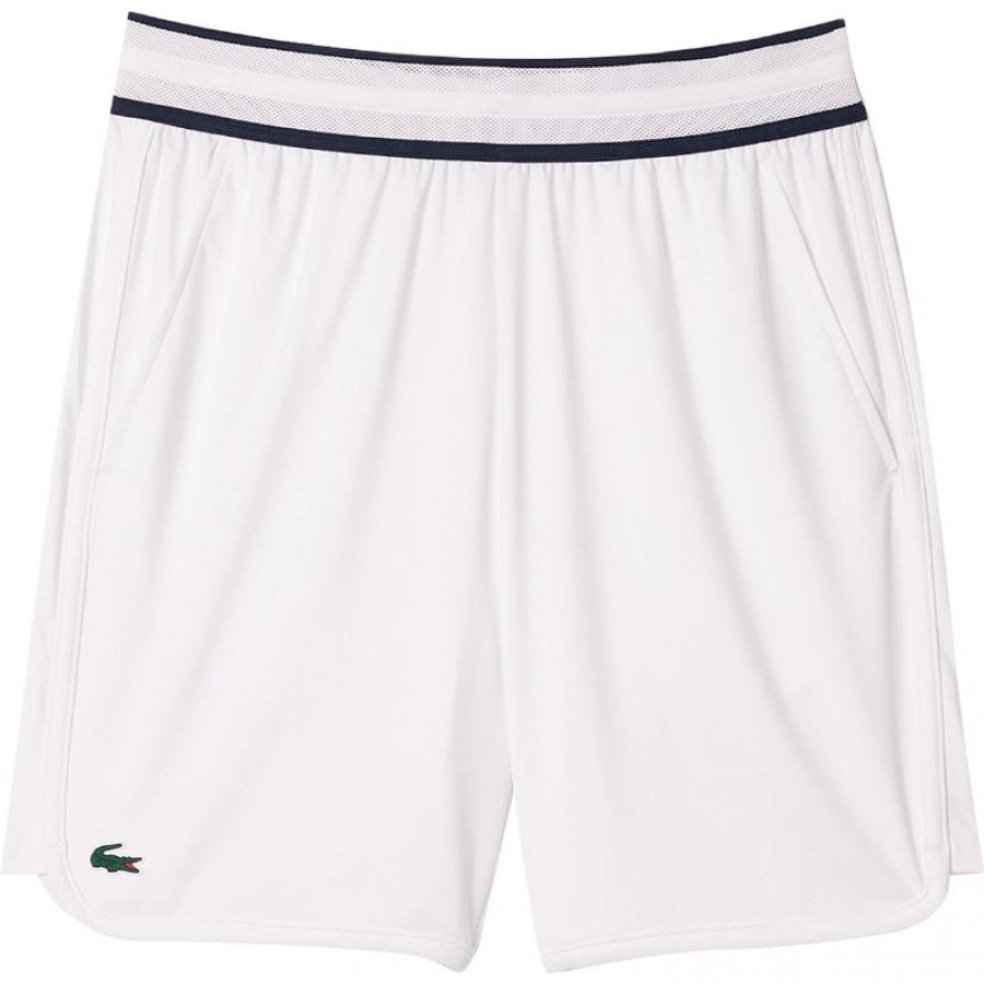 Short Lacoste Daniil Medvedev Sport Blanco  Offer + Cheap