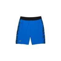 Short Lacoste Sport Azul Estampado  Offre - Pas cher