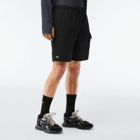 Short Lacoste Sport Classic Negro  Oferta + Barato