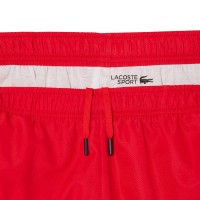 Short Lacoste Sport Rojo  Oferta + Barato