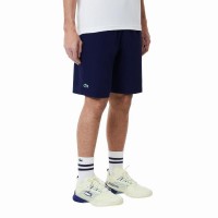 Short Lacoste Sport Ultra Dry Azul Marino  Offre - Pas cher
