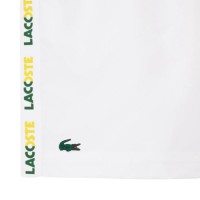 Short Lacoste Sportsuit Blanco Verde  Oferta + Barato