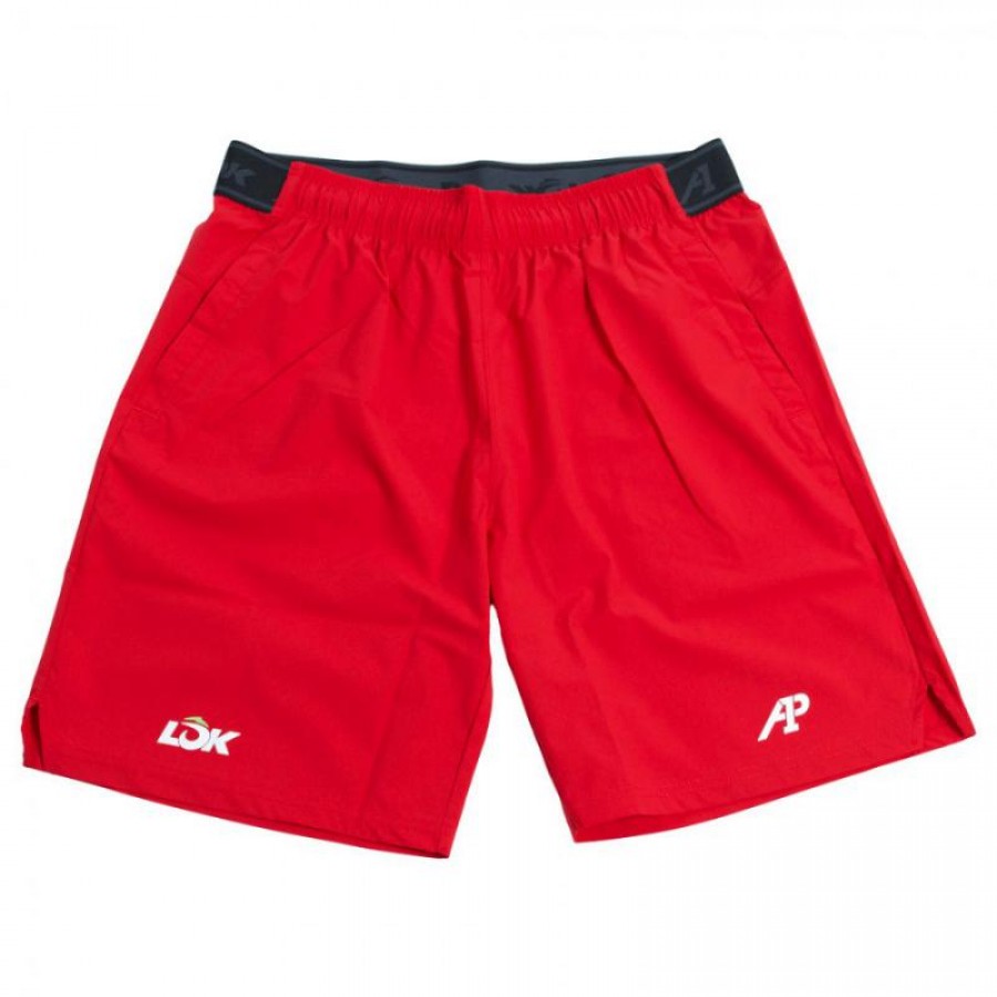 Short Lok A1 Padel Siskiyou Rojo  Oferta + Barato
