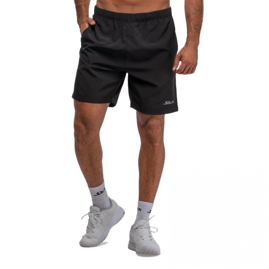 Short Siux Match 24 Negro  Oferta + Barato
