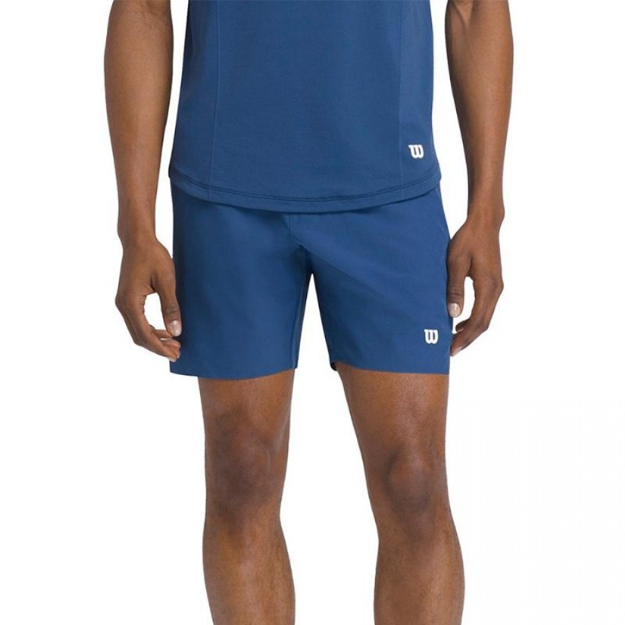 Short Wilson Tournament V2 7 Azul Court  Offre - Pas cher