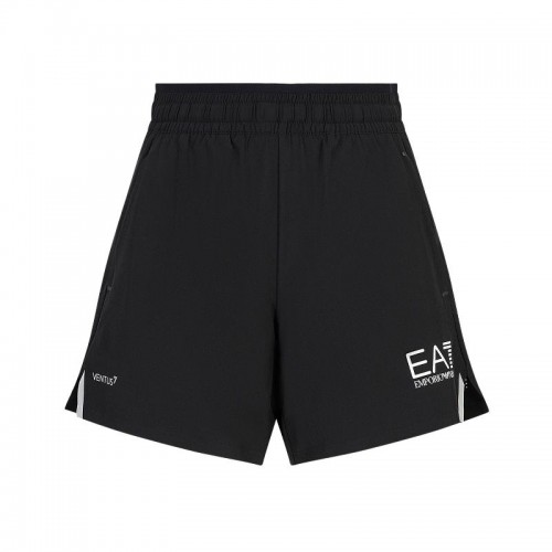 Shorts Armani EA7 Ventus 7 Negro Mujer