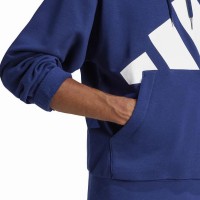 Sweat-shirt adidas Essentials Bleu Fonce Blanc  Offre - Pas cher