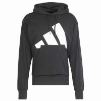 Sudadera Adidas Essentials Negro Blanco  Oferta + Barato