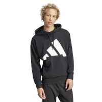 Sudadera Adidas Essentials Negro Blanco  Oferta + Barato