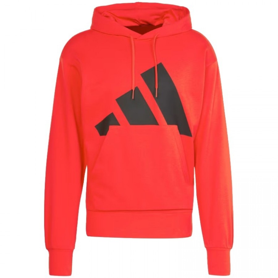 Adidas Essentials Red Black Sweatshirt  Offer + Cheap