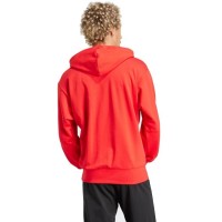 Adidas Essentials Red Black Sweatshirt  Offer + Cheap