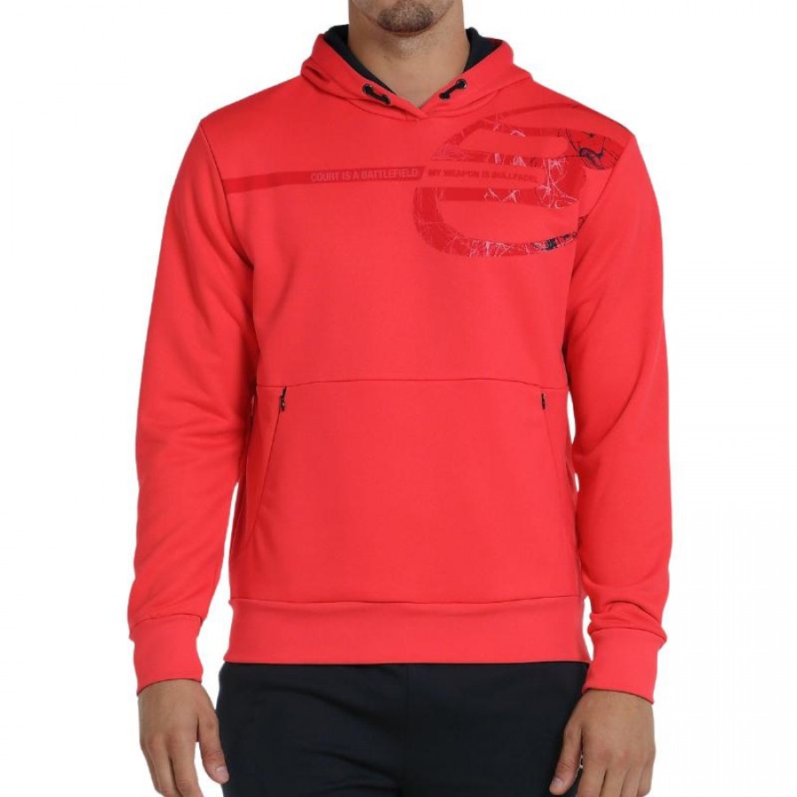 Sweat-shirt Bullpadel Baiona Framboise  Offre - Pas cher