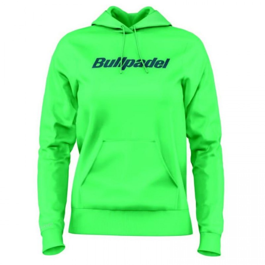Sweat-shirt Bullpadel Binea Vert Fluor