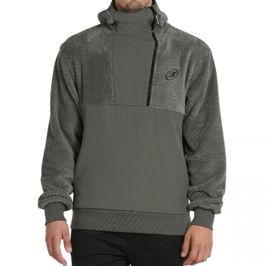 Sweat-shirt Bullpadel Bobora Kaki  Offre - Pas cher