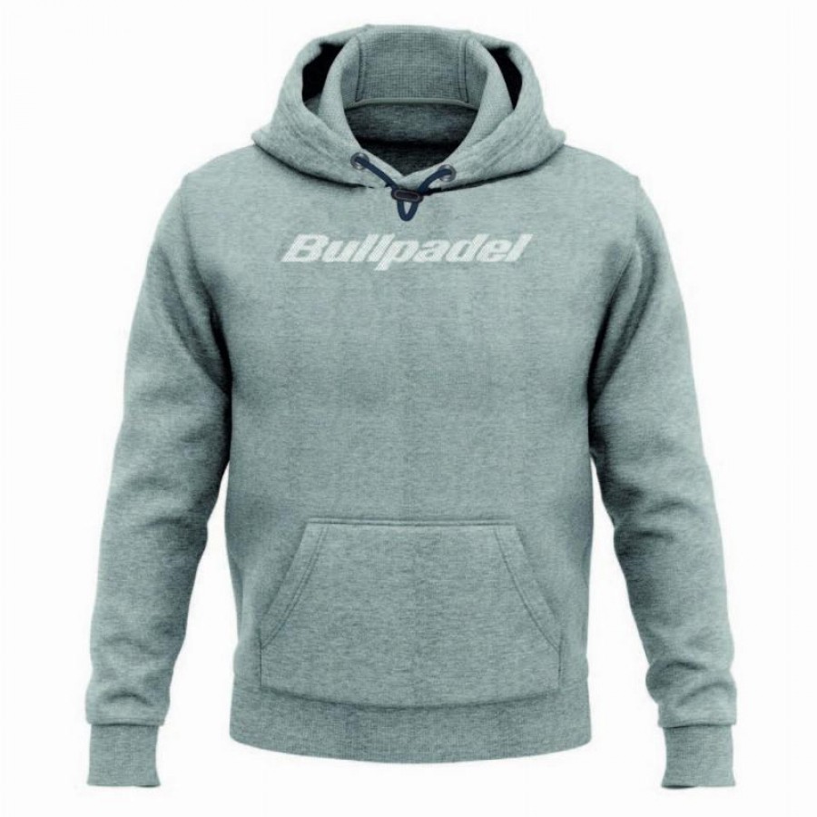 Sudadera Bullpadel Breco Gris Medio Vigore