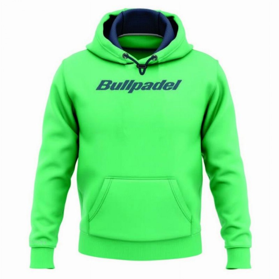 Sudadera Bullpadel Breco Verde Fluor