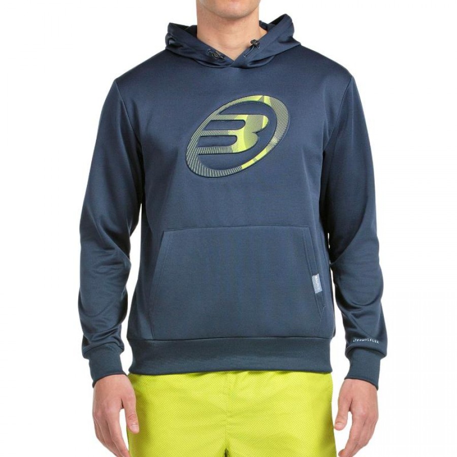 Sweat-shirt Bullpadel Gomese Bleu Marine  Offre - Pas cher