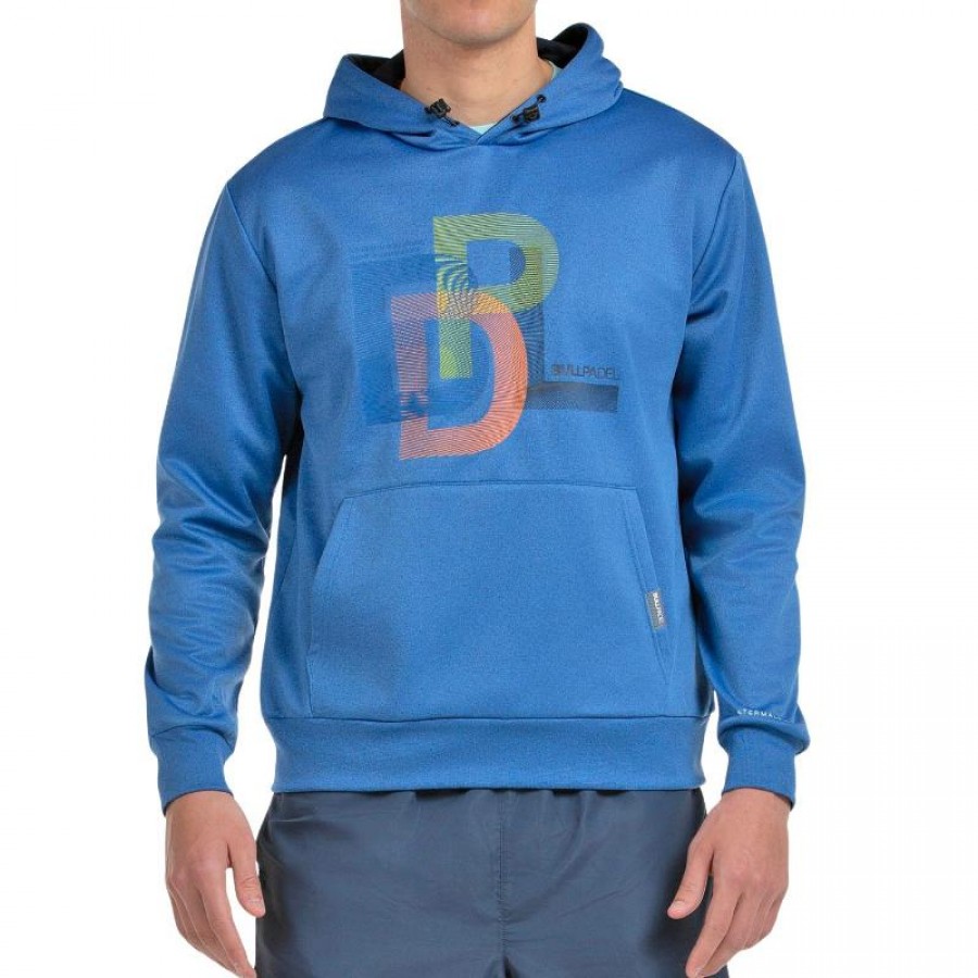 Sweat-shirt Bullpadel Gondo Atomic Blue Vigore  Offre - Pas cher