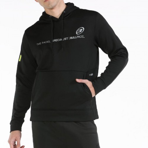 Sudadera Bullpadel Lipis Negro Sudadera Bullpadel Lipis Negro