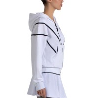 Sudadera Bullpadel Tielan Blanco