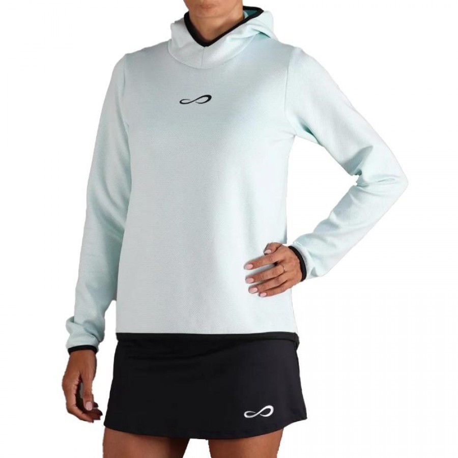 Sweat-shirt Endless Breath Bleu Ciel  Offre - Pas cher