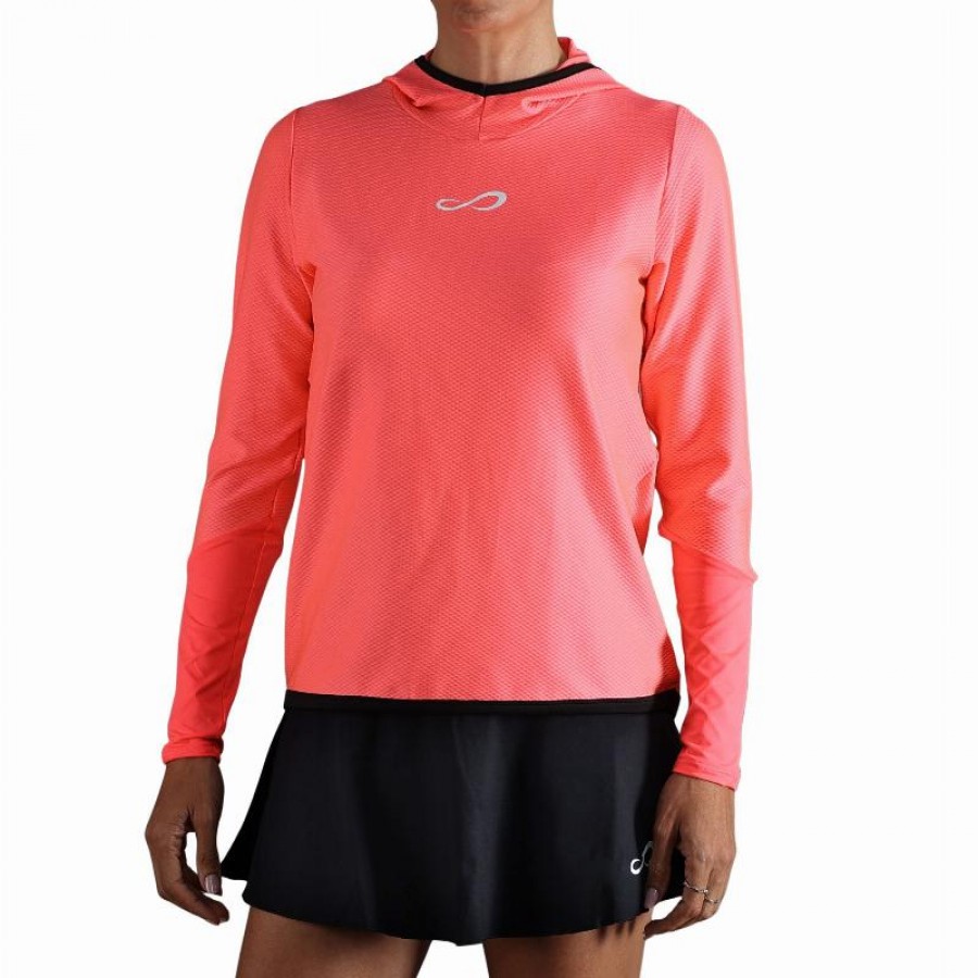Moletom Endless Breath Line Coral Brilhante  Oferta + Barato