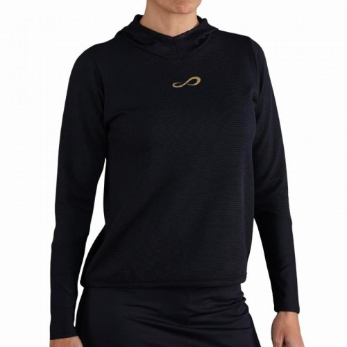 Sudadera Endless Breath Line Negro Sudadera Endless Breath Line Negro