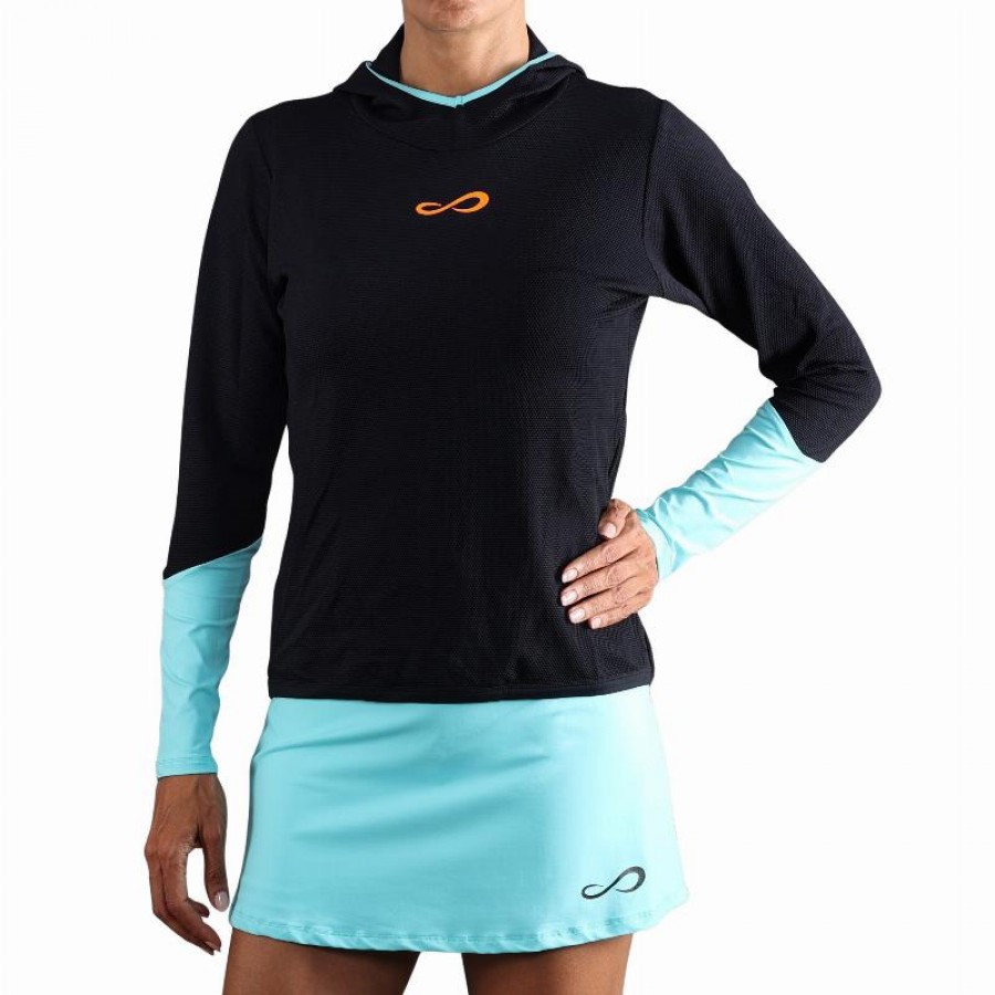 Sudadera Endless Breath Ligne Negro Aqua  Offre - Pas cher