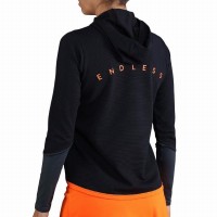 Sudadera Endless Breath Line Negro Titane  Offre - Pas cher