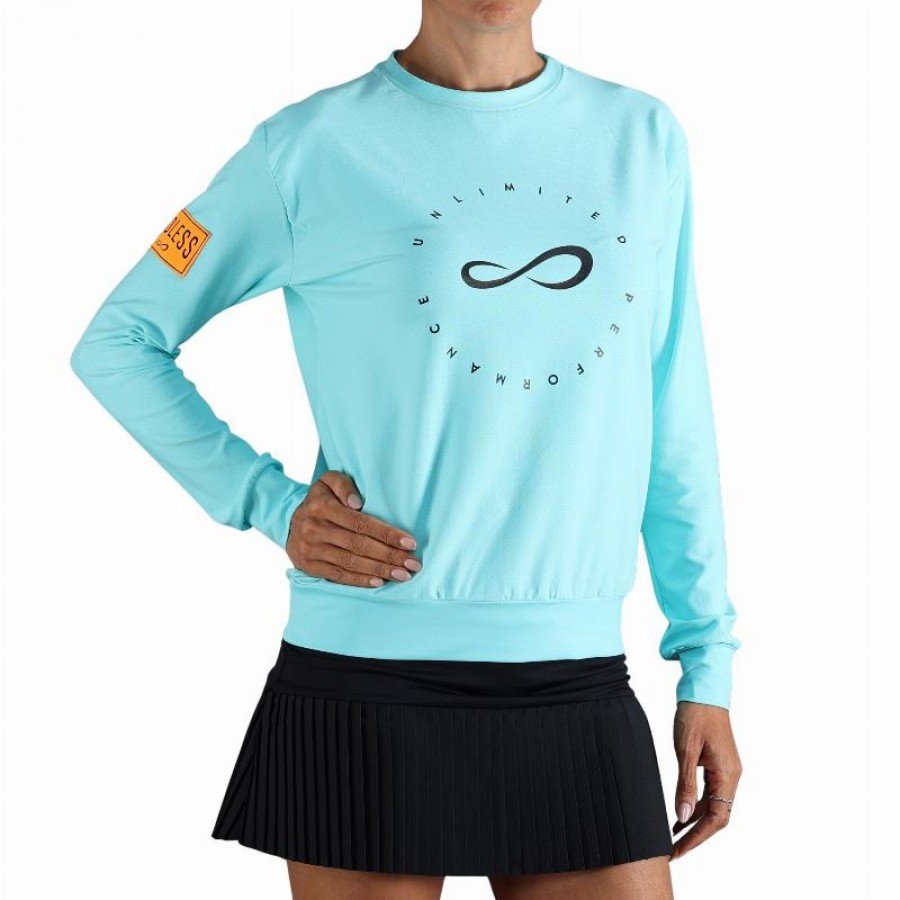 Sudadera Endless Inner Tech Aqua  Offre - Pas cher
