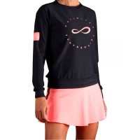 Sweat-shirt Endless Inner Tech Corail Noir