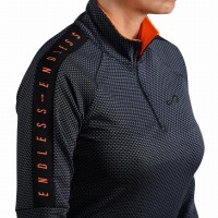 Sudadera Endless Kirsch II Titanio Naranja  Oferta + Barato