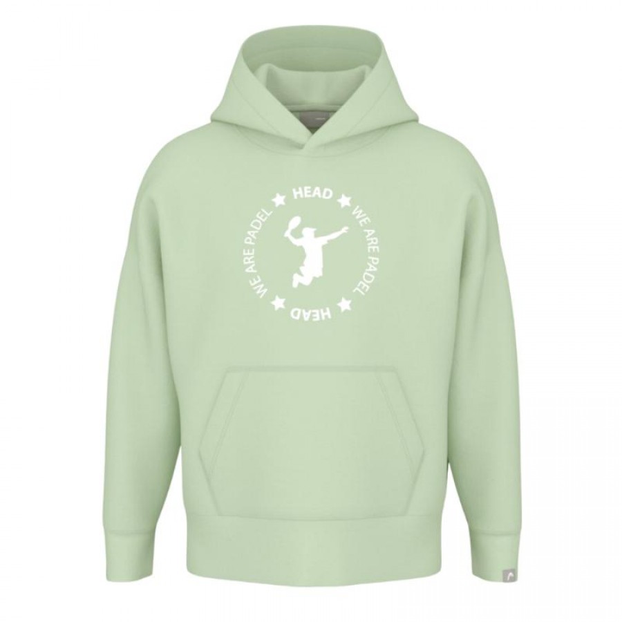 Head Padel Sweatshirt Vert  Offre - Pas cher